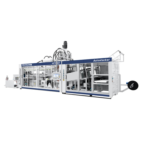 식품 포장용 HFTF 80T 틸팅 디자인 컵 기계